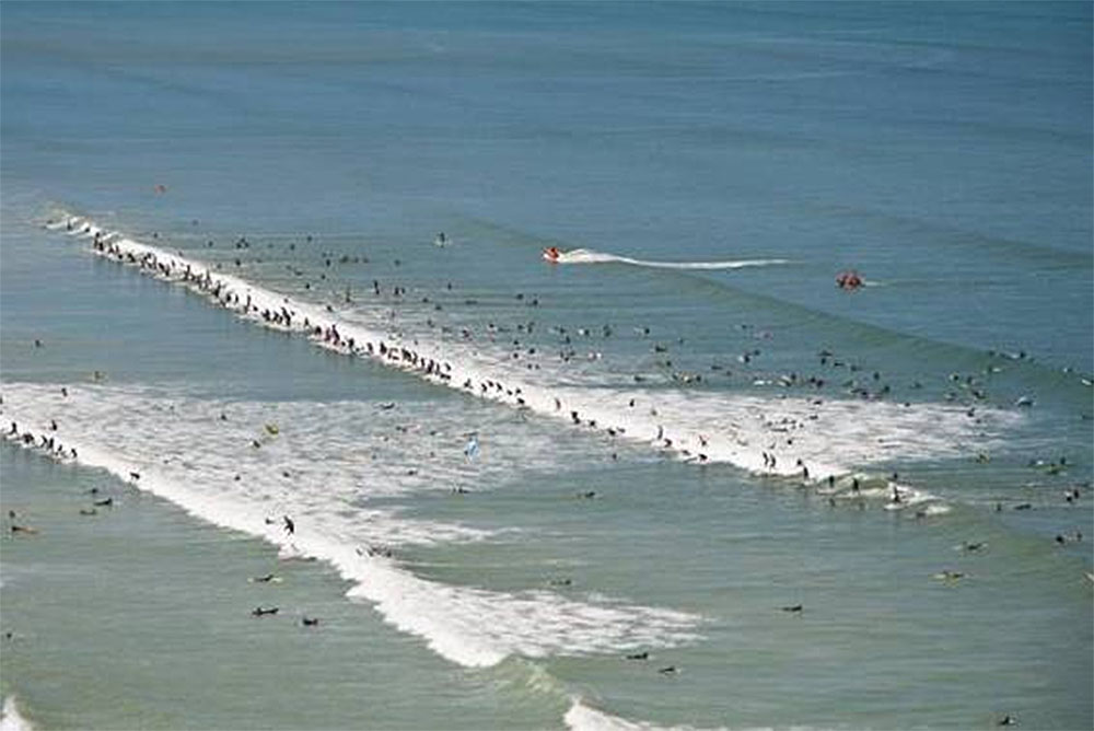 Cape Town surfers fail to break World Record | St Francis Chronicle